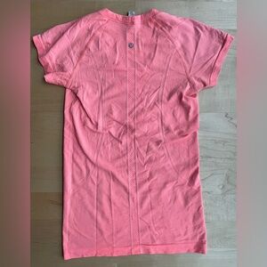 Hot Pink Lululemon Swiftly Tech Short Sleeve